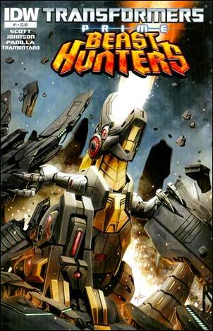 Transformers Prime: Beast Hunters issue 1 Ken Christiansen Cover