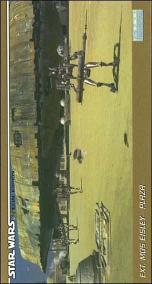 Star Wars Trilogy Special Edition Widevision  (Base Set) card 13 Ext. Mos Eisley - Plaza