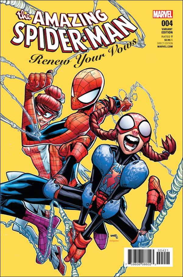 Amazing Spider-Man: Renew Your Vows (2017) issue 4-B Humberto Ramos 1:25 Cover