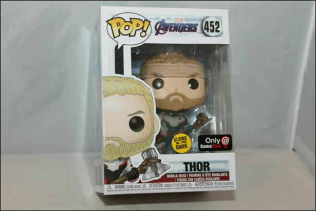 POP! Marvel figure 452-B Thor (Glows-In-The-Dark)