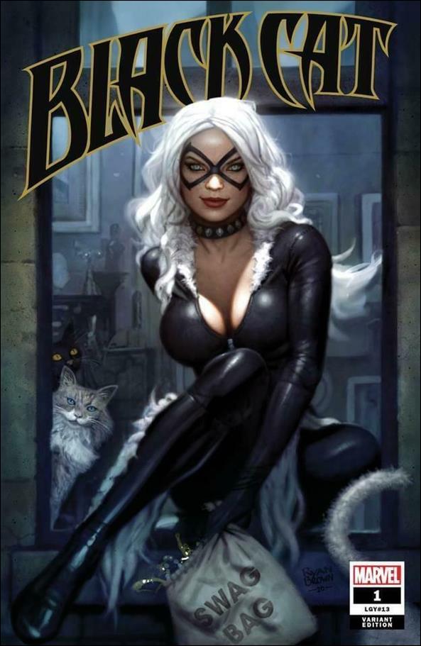 Black Cat (2021) issue 1-I Ryan Brown Comics Elite Standard Cover 1/3000