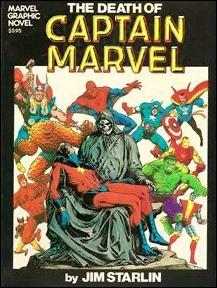 Marvel Graphic Novel issue 1-D Death of Captain Marvel