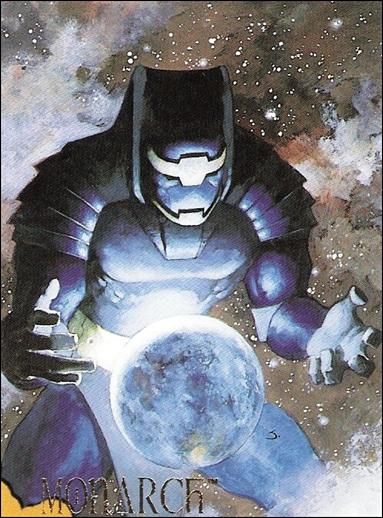 DC Villains: Dark Judgment (Base Set) card 63 Monarch