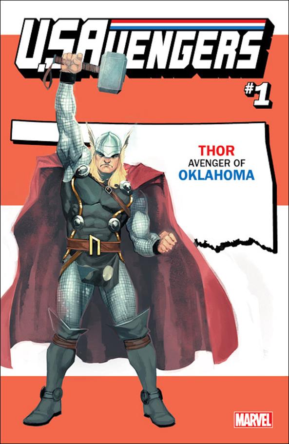 U.S.Avengers issue 1-NK Rod Reis Oklahoma Cover