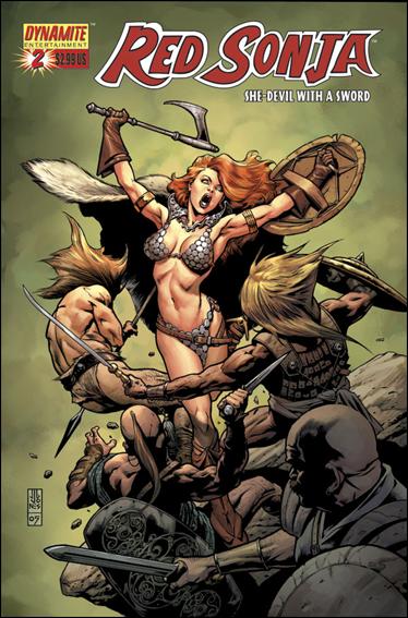 Red Sonja (2005) issue 2 J.G. Jones Cover
