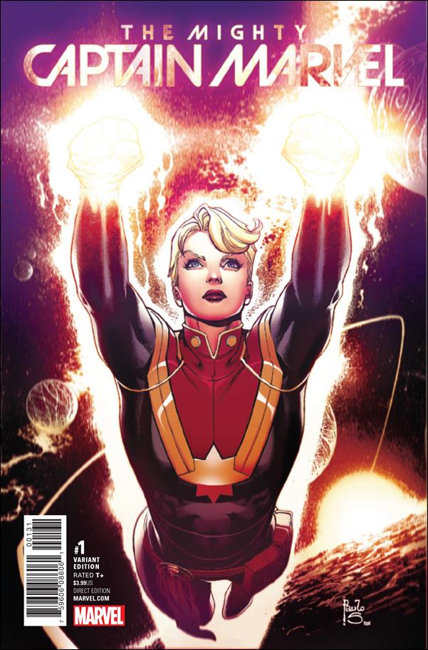 Mighty Captain Marvel issue 1-D Paulo Siqueira 1:25 Cover