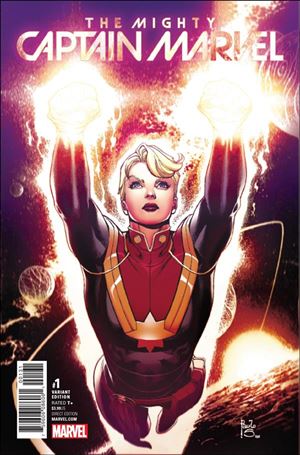 Mighty Captain Marvel issue 1-D Paulo Siqueira 1:25 Cover