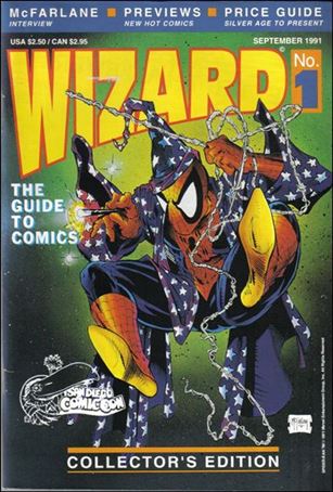 Wizard: The Guide to Comics issue 1-B San Diego Comic-Con Cover