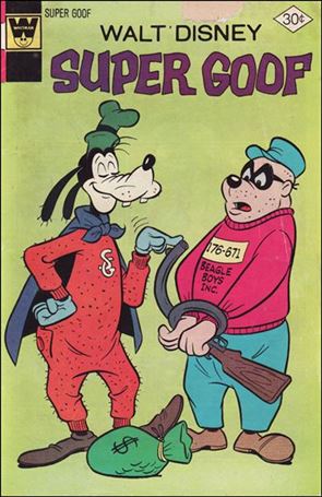 Walt Disney Super Goof issue 42-B Whitman Cover