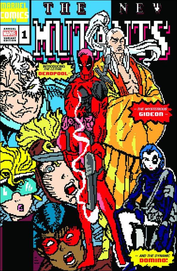 Cable & Deadpool Annual issue 1-C Matthew Waite Frankie's Comics 8-Bit Cover