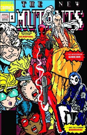 Cable & Deadpool Annual issue 1-C Matthew Waite Frankie's Comics 8-Bit Cover