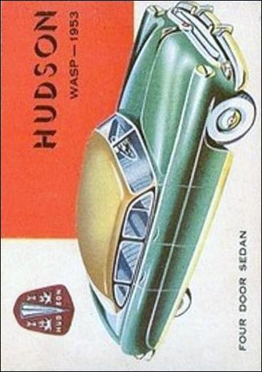 World on Wheels (Base Set) card 78  Hudson Wasp 1953