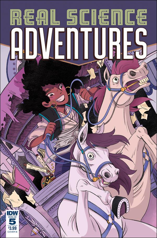 Real Science Adventures: The Nicodemus Job issue 5 Meredith McClaren Cover