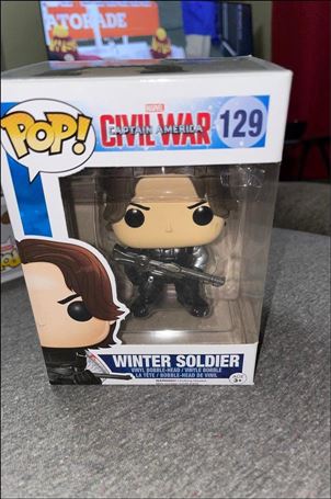 POP! Marvel figure 129 Winter Soldier
