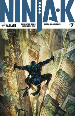 Ninja-K issue 7-B Alan Quah Cover