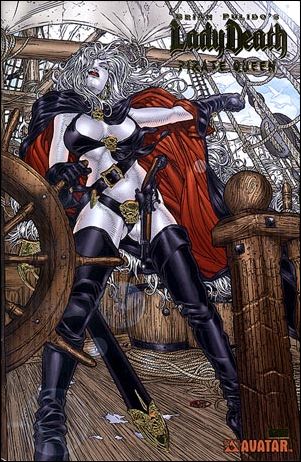 Brian Pulido's Lady Death: Pirate Queen issue 1-J Gold Foil Cover
