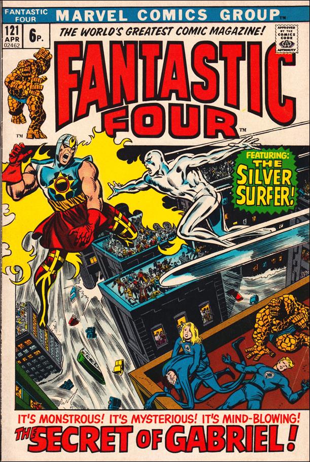 Fantastic Four (1961) issue 121-B UK Price Cover