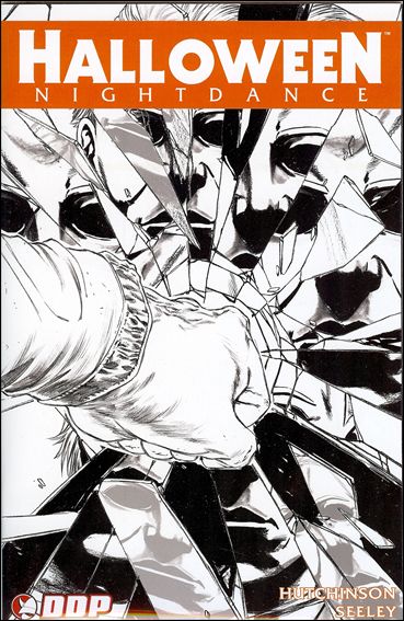 Halloween (2008) issue 2-F Tim Seeley Black & White Cover 