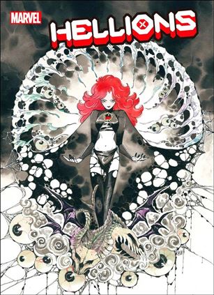 Hellions issue 18-C Peach Momoko Cover