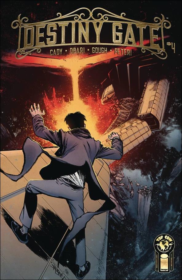 Destiny Gate issue 4 Christian Dibari Cover
