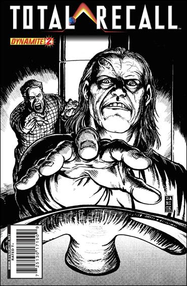 Total Recall (2011) issue 2-C Darick Robertson 1:10 Black and White Cover