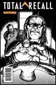Total Recall (2011) issue 2-C Darick Robertson 1:10 Black and White Cover