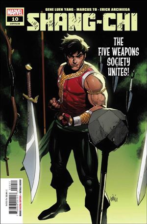 Shang-Chi (2021) issue 10 Leinil Francis Yu Cover