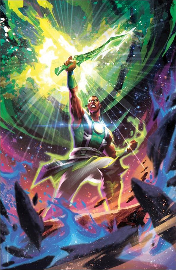 John Stewart: The Emerald Knight issue 1-D Mateus Manhanini 1:50 Cardstock Cover