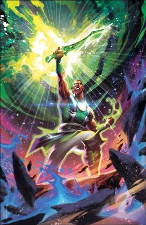 John Stewart: The Emerald Knight issue 1-D Mateus Manhanini 1:50 Cardstock Cover