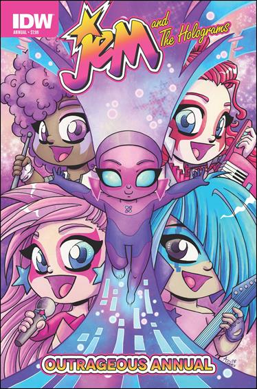 Jem and the Holograms Outrageous Annual issue 2015 Agnes Garbowska Cover