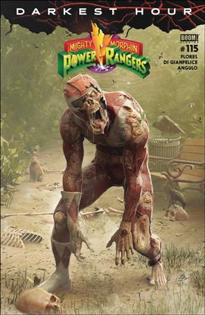 Mighty Morphin Power Rangers issue 115-B Björn Barends Cover