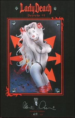 Lady Death: Secrets issue 1-D Jewelled Edition 1/69