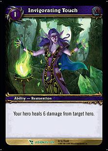 World of Warcraft: March of the Legion (Base Set) card 25 Invigorating Touch