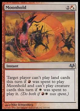 Magic the Gathering: Eventide (Base Set) card 143 Moonhold