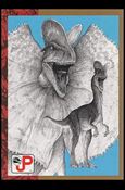 Jurassic Park (Base Set) card 78 Dilophosaur