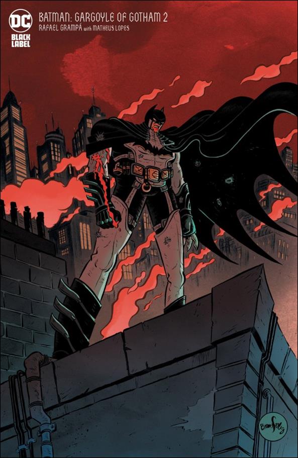 Batman: Gargoyle of Gotham issue 2-F Bruno Seelig 1:50 Cover