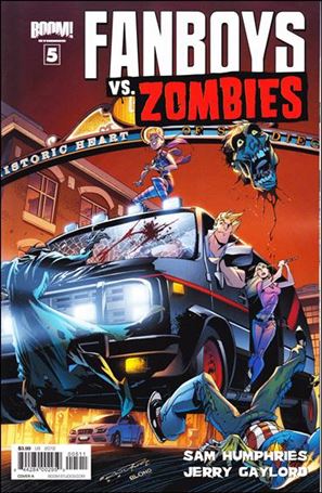 Fanboys vs Zombies issue 5 Khary Randolph Cover