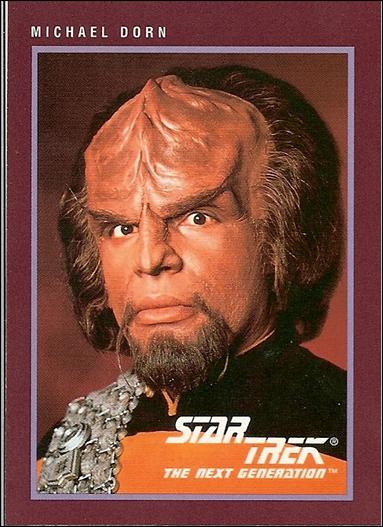 Star Trek 25th Anniversary: Series 1 (Base Set) card 134 Michael Dorn