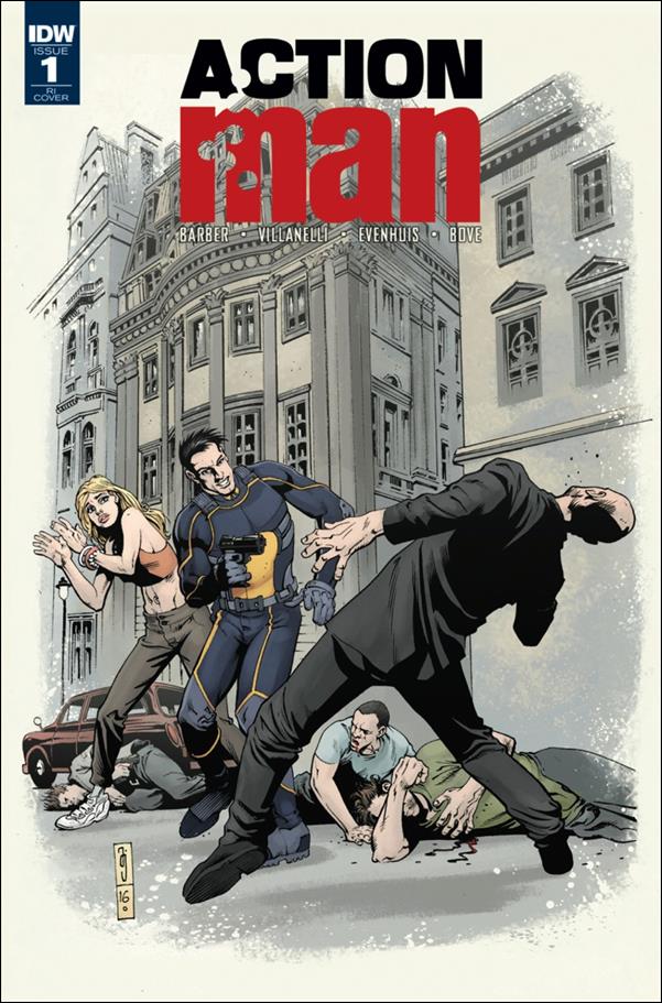 Action Man issue 1-D Andrew Currie 1:10 Cover