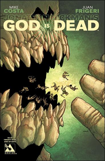 God is Dead issue 29-C Jacen Burrows End of Days Cover