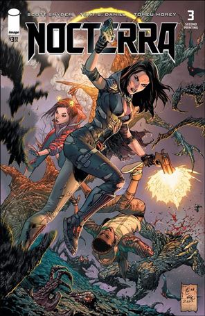 Nocterra issue 3-G Tony Daniel Cover (2nd Printing)