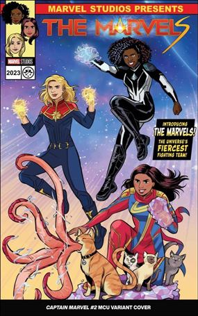 Captain Marvel (2023) issue 2-B Natacha Bustos MCU Cover