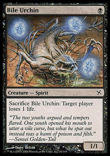 Magic the Gathering: Betrayers of Kamigawa (Base Set) card 61 Bile Urchin