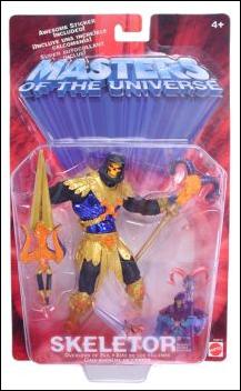 Masters of the Universe (Modern Series)  Basic Action Figures figure 4-B Skeletor (Gold Armor Repaint)