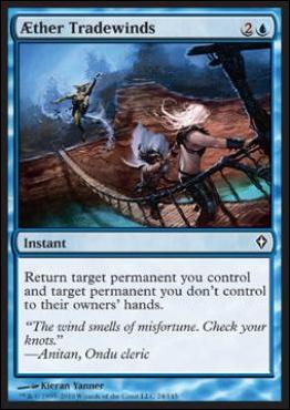 Magic the Gathering: Worldwake (Base Set) card 24 Æther Tradewinds