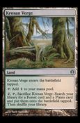 Magic the Gathering: Archenemy (Base Set) card 128 Krosan Verge
