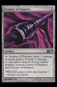Magic the Gathering: 2012 Core Set (Base Set) card 216 Scepter of Empires