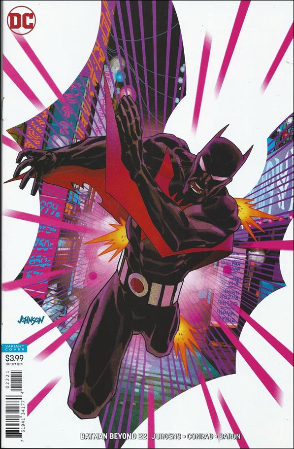Batman Beyond (2016) issue 22-B Dave Johnson Cover