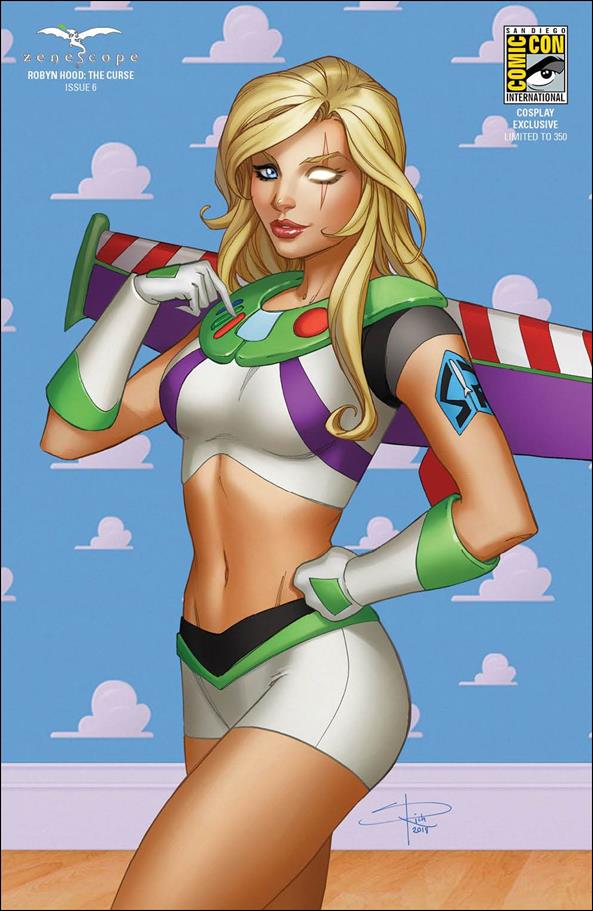Robyn Hood: The Curse issue 6-J Sabine Rich SDCC 2018 Cosplay Cover 1/350