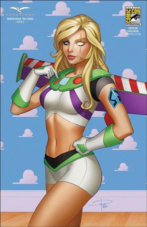 Robyn Hood: The Curse issue 6-J Sabine Rich SDCC 2018 Cosplay Cover 1/350